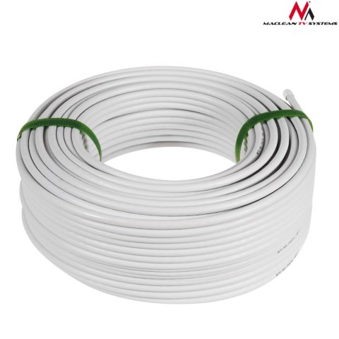 Kabel koncentryczny Maclean, Przewód antenowy satelitarny, 1.0CCS RG6, 100M, MCTV-572 Kabel koncentryczny Maclean, Przewód antenowy satelitarny, 1.0CCS RG6, 100M, MCTV-572