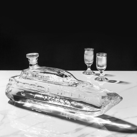 Karafka Jacht do whisky 1L - prezent dla Taty - Dziadka - Męża - Brata