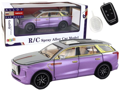 Auto RC 1:24 Samochód Pojazd E-9 Aluminiowy Zdalnie Sterowany Fioletowe Auto RC 1:24 Samochód Pojazd E-9 Aluminiowy Zdalnie Sterowany Fioletowe