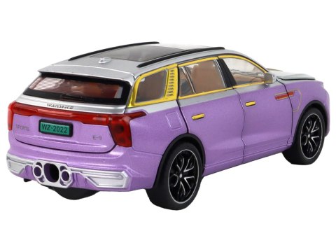 Auto RC 1:24 Samochód Pojazd E-9 Aluminiowy Zdalnie Sterowany Fioletowe Auto RC 1:24 Samochód Pojazd E-9 Aluminiowy Zdalnie Sterowany Fioletowe