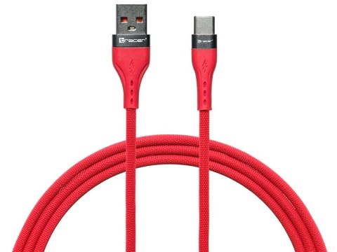 Kabel TRACER USB A - Typ C 1m RD Kabel TRACER USB A - Typ C 1m RD