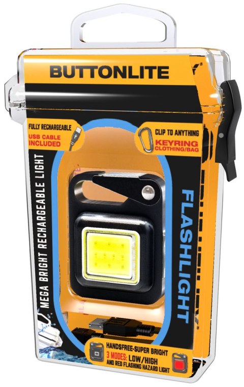 TrueUtility Latarka z karabińczykiem ButtonLite TrueUtility Latarka z karabińczykiem ButtonLite