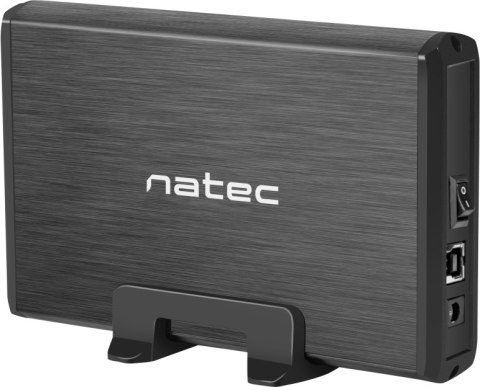 Zewnętrzna obudowa dysku Natec Rhino SATA 3.5cala USB 3.0 Aluminium Zewnętrzna obudowa dysku Natec Rhino SATA 3.5cala USB 3.0 Aluminium