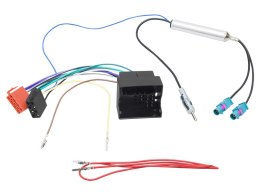 1345# Samochodowe złącze vw, skoda-iso+separator 2xfakra-din