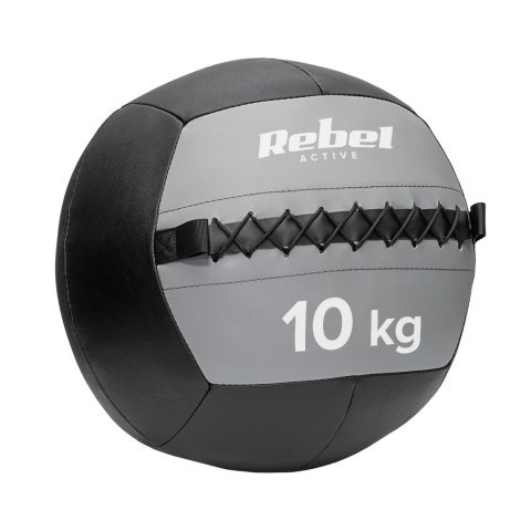 Piłka lekarska do ćwiczeń 10 kg REBEL ACTIVE Piłka lekarska do ćwiczeń 10 kg REBEL ACTIVE