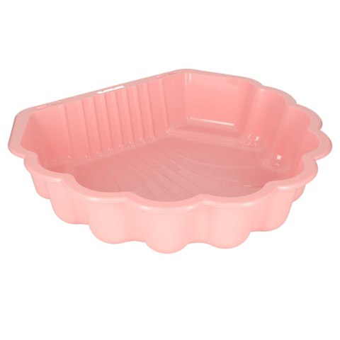 Piaskownica zamykana basen Muszelka Twins podwójna 2w1 160x87,5x19,5cm różowa Piaskownica zamykana basen Muszelka Twins podwójna 2w1 160x87,5x19,5cm różowa