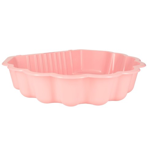 Piaskownica zamykana basen Muszelka Twins podwójna 2w1 160x87,5x19,5cm różowa Piaskownica zamykana basen Muszelka Twins podwójna 2w1 160x87,5x19,5cm różowa