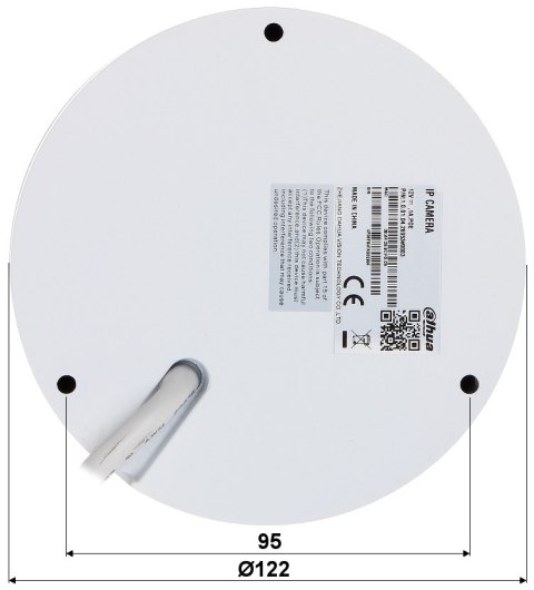 KAMERA WANDALOODPORNA IP IPC-HDBW5249R-ASE-NI-0360B Full-Color - 1080p 3.6 mm DAHUA