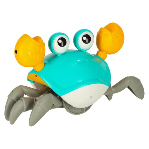 Krab uciekający pełzający czujnik interaktywna akumulator USB zielony Krab uciekający pełzający czujnik interaktywna akumulator USB zielony