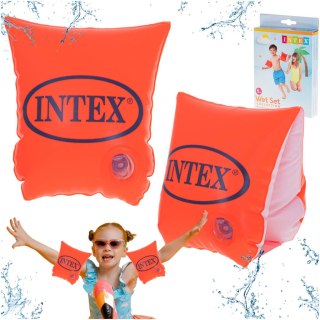 INTEX Rękawki dmuchane do pływania pływaczki pomarańczowe 3-6 lat
