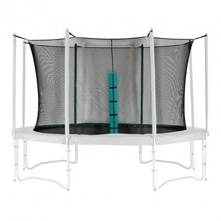 Siatka ochronna do trampoliny wewnętrzna 12ft/374 cm 180 cm wysokość na 8 słupków Siatka ochronna do trampoliny wewnętrzna 12ft/374 cm 180 cm wysokość na 8 słupków