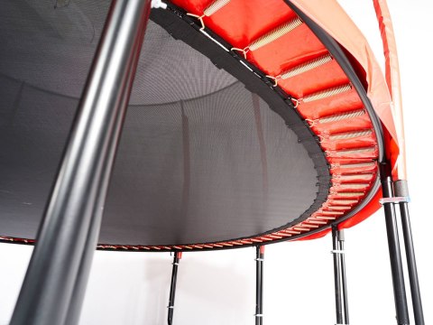 Trampolina Ogrodowa Jumpi 435cm/14FT Maxy Comfort Plus Czerwona Z Wewnętrzną Siatką Trampolina Ogrodowa Jumpi 435cm/14FT Maxy Comfort Plus Czerwona Z Wewnętrzną Siatką