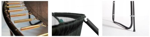 Trampolina Ogrodowa Jumpi 435cm/14FT Maxy Comfort Plus Żółta Z Wewnętrzną Siatką Trampolina Ogrodowa Jumpi 435cm/14FT Maxy Comfort Plus Żółta Z Wewnętrzną Siatką