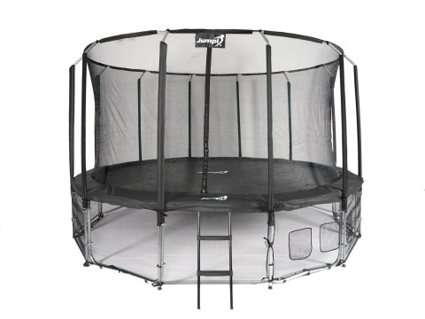 Trampolina Ogrodowa Jumpi 487cm/16FT Maxy Comfort Czarna Z Wewnętrzną Siatką Trampolina Ogrodowa Jumpi 487cm/16FT Maxy Comfort Czarna Z Wewnętrzną Siatką
