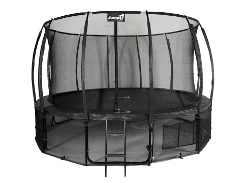 Trampolina Ogrodowa Jumpi 487cm/16FT Maxy Comfort Plus Czarna Z Wewnętrzną Siatką Trampolina Ogrodowa Jumpi 487cm/16FT Maxy Comfort Plus Czarna Z Wewnętrzną Siatką