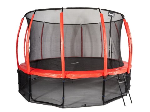 Trampolina Ogrodowa Jumpi 487cm/16FT Maxy Comfort Plus Czerwona Z Wewnętrzną Siatką Trampolina Ogrodowa Jumpi 487cm/16FT Maxy Comfort Plus Czerwona Z Wewnętrzną Siatką