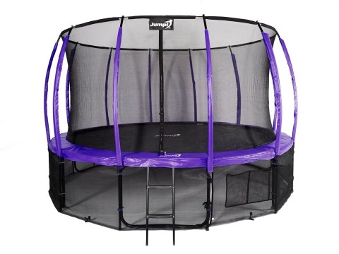 Trampolina Ogrodowa Jumpi 487cm/16FT Maxy Comfort Plus Fioletowa Z Wewnętrzną Siatką Trampolina Ogrodowa Jumpi 487cm/16FT Maxy Comfort Plus Fioletowa Z Wewnętrzną Siatką