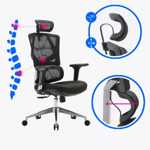 Fotel ergonomiczny ANGEL biurowy obrotowy Dakota 2.0 Fotel ergonomiczny ANGEL biurowy obrotowy Dakota 2.0