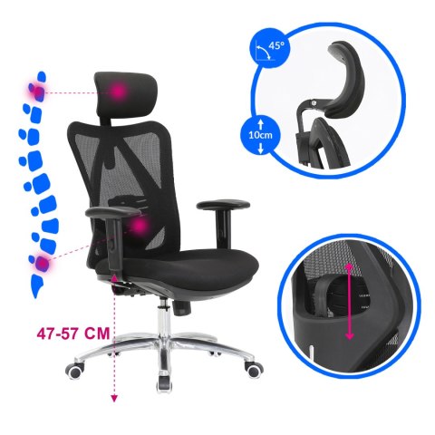Fotel ergonomiczny ANGEL biurowy obrotowy Europa 2.0 Fotel ergonomiczny ANGEL biurowy obrotowy Europa 2.0