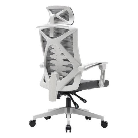 Fotel ergonomiczny ANGEL biurowy obrotowy Spino szary Fotel ergonomiczny ANGEL biurowy obrotowy Spino szary
