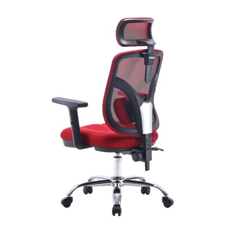 Fotel ergonomiczny ANGEL biurowy obrotowy jOkasta Czerwona Fotel ergonomiczny ANGEL biurowy obrotowy jOkasta Czerwona