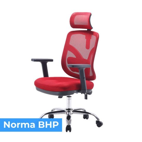 Fotel ergonomiczny ANGEL biurowy obrotowy jOkasta Czerwona Fotel ergonomiczny ANGEL biurowy obrotowy jOkasta Czerwona