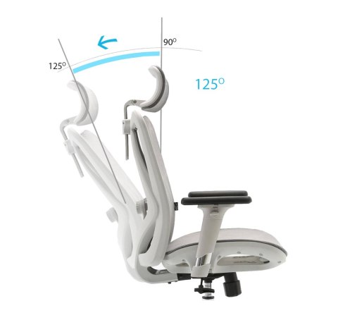 Fotel ergonomiczny ANGEL biurowy obrotowy kalistO szary Fotel ergonomiczny ANGEL biurowy obrotowy kalistO szary
