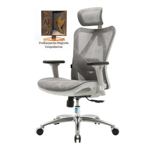 Fotel ergonomiczny ANGEL biurowy obrotowy kalistO szary Fotel ergonomiczny ANGEL biurowy obrotowy kalistO szary