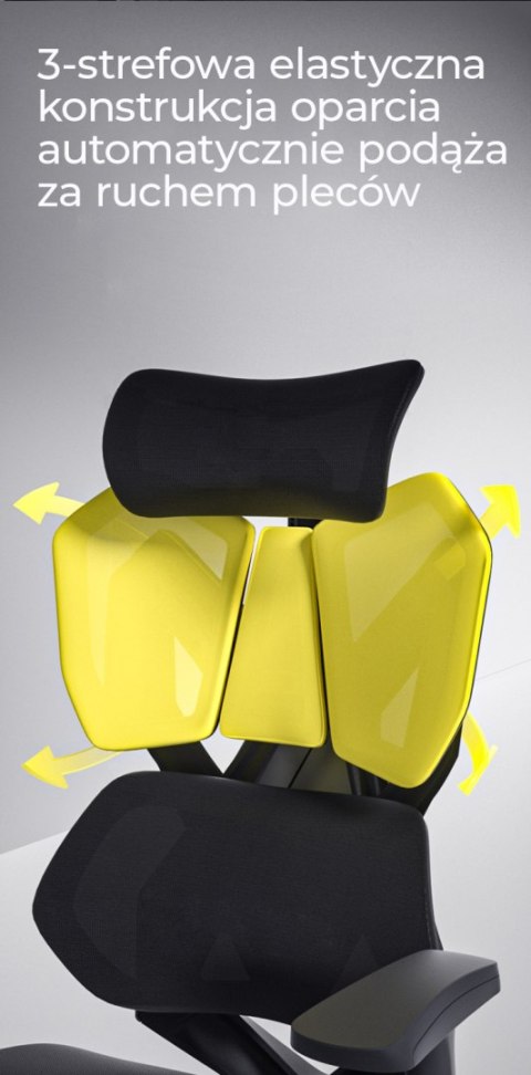 Fotel ergonomiczny gamingowy Angel Furia Grey Fotel ergonomiczny gamingowy Angel Furia Grey