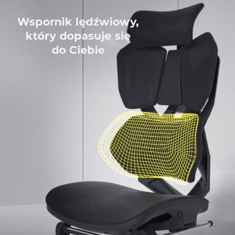Fotel ergonomiczny gamingowy Angel Furia Grey Fotel ergonomiczny gamingowy Angel Furia Grey