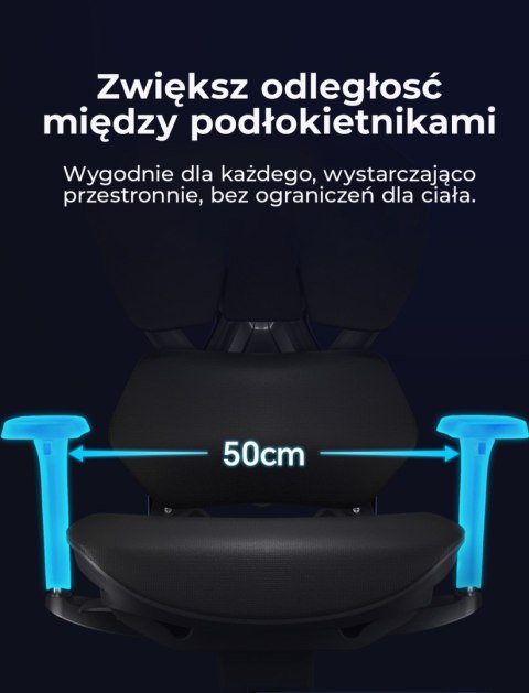 Fotel ergonomiczny gamingowy Angel Furia PRO z podnóżkiem Fotel ergonomiczny gamingowy Angel Furia PRO z podnóżkiem