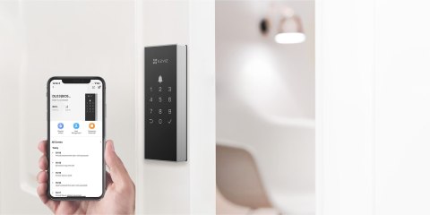 Inteligentny zamek cyfrowy Ezviz DL03 szary Inteligentny zamek cyfrowy Ezviz DL03 szary