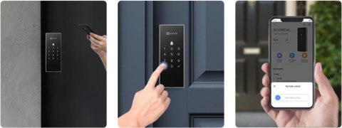 Inteligentny zamek cyfrowy Ezviz DL03 szary Inteligentny zamek cyfrowy Ezviz DL03 szary