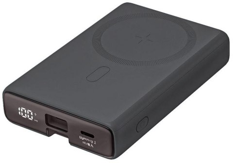 Powerbank Joyroom JR-PBM01 10000mAh 20W 1x USB-C 2x Lightning czarny + kabel Powerbank Joyroom JR-PBM01 10000mAh 20W 1x USB-C 2x Lightning czarny + kabel