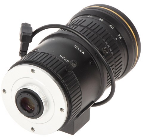 OBIEKTYW ZOOM IR MEGA-PIXEL PFL1575-A12D 4K UHD 15 ... 75 mm DC DAHUA OBIEKTYW ZOOM IR MEGA-PIXEL PFL1575-A12D 4K UHD 15 ... 75 mm DC DAHUA