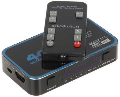PRZEŁĄCZNIK HDMI-SW-4/1-2.0 PRZEŁĄCZNIK HDMI-SW-4/1-2.0
