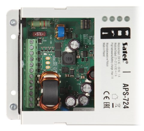 ZASILACZ BUFOROWY IMPULSOWY APS-724 SATEL ZASILACZ BUFOROWY IMPULSOWY APS-724 SATEL