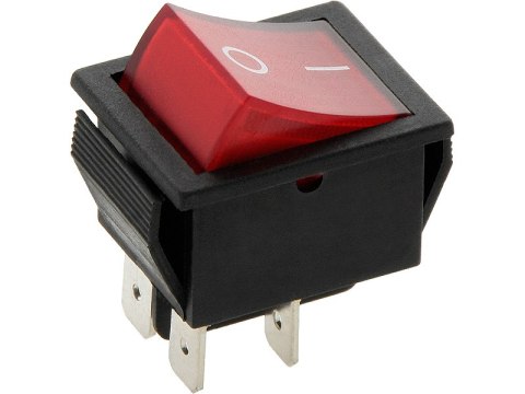 3197# Przełącznik mk621 czerwony 12v podświetlany
