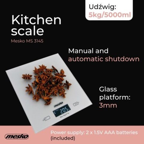MS 3145 Waga kuchenna MS 3145 Waga kuchenna