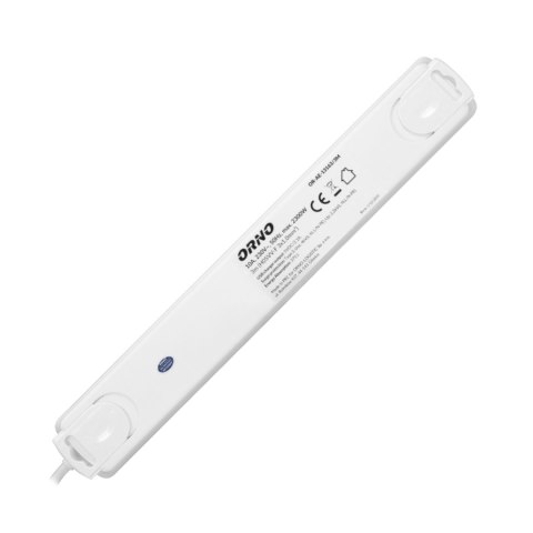 Listwa przeciwprzepięciowa, 6 gniazd 2P+Z, kabel 3x1,0mm?, długość 3m, z wyłącznikiem podświetlanym dwutorowym. 10A/230 VAC, Och Listwa przeciwprzepięciowa, 6 gniazd 2P+Z, kabel 3x1,0mm?, długość 3m, z wyłącznikiem podświetlanym dwutorowym. 10A/230 VAC, Och