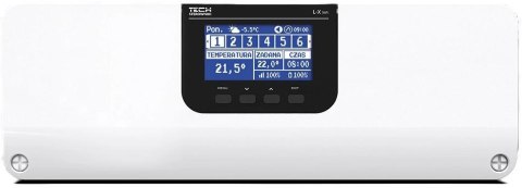 Sterownik zaworów termostatycznych L-X Tech Sterowniki, przewodowo-bezprzewodowy z wbudowanym modułem WIFI, 8 stref Sterownik zaworów termostatycznych L-X Tech Sterowniki, przewodowo-bezprzewodowy z wbudowanym modułem WIFI, 8 stref