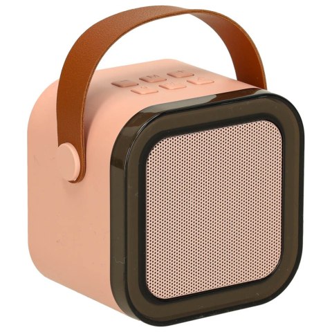 Zestaw do karaoke głośnik Bluetooth mikrofon USB LED różowy Zestaw do karaoke głośnik Bluetooth mikrofon USB LED różowy