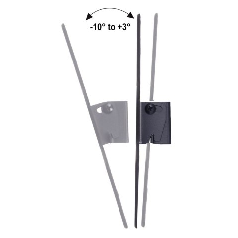 Uchwyt do telewizora lub monitora Maclean, max. VESA 200x200, 23-43", 30kg, czarny, MC-414 Uchwyt do telewizora lub monitora Maclean, max. VESA 200x200, 23-43", 30kg, czarny, MC-414