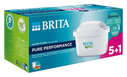 Filtr Brita MX+ Pro Pure Performance 5+1 (6 szt) Filtr Brita MX+ Pro Pure Performance 5+1 (6 szt)