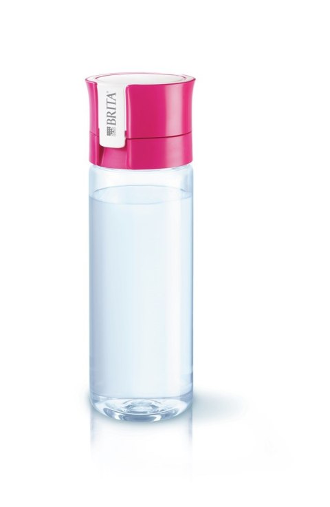 Butelka filtrująca Brita Fill&Go różówa + 4 filtry MicroDisc Butelka filtrująca Brita Fill&Go różówa + 4 filtry MicroDisc