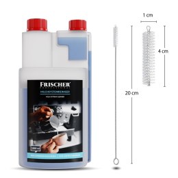 Środek do czyszczenia systemów mlecznych Frischer 1l + szczoteczka 20cm