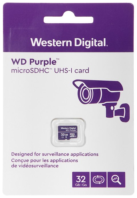 KARTA PAMIĘCI SD-MICRO-10/32-WD microSD UHS-I, SDHC 32 GB Western Digital KARTA PAMIĘCI SD-MICRO-10/32-WD microSD UHS-I, SDHC 32 GB Western Digital