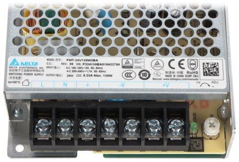 ZASILACZ IMPULSOWY PMT-24V150W2BA Delta Electronics ZASILACZ IMPULSOWY PMT-24V150W2BA Delta Electronics