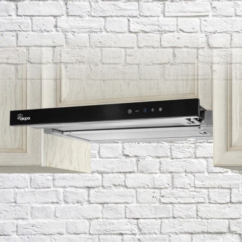 Okap teleskopowy AKPO WK-7 LIGHT GLASS TOUCH 60 INOX CZARNY (front czarne szkło, dotykowy) Okap teleskopowy AKPO WK-7 LIGHT GLASS TOUCH 60 INOX CZARNY (front czarne szkło, dotykowy)