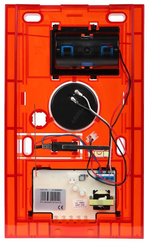 BEZPRZEWODOWY SYGNALIZATOR ZEWNĘTRZNY ASP-200-R (OUTDOOR SIREN R) ABAX/ABAX2 SATEL BEZPRZEWODOWY SYGNALIZATOR ZEWNĘTRZNY ASP-200-R (OUTDOOR SIREN R) ABAX/ABAX2 SATEL
